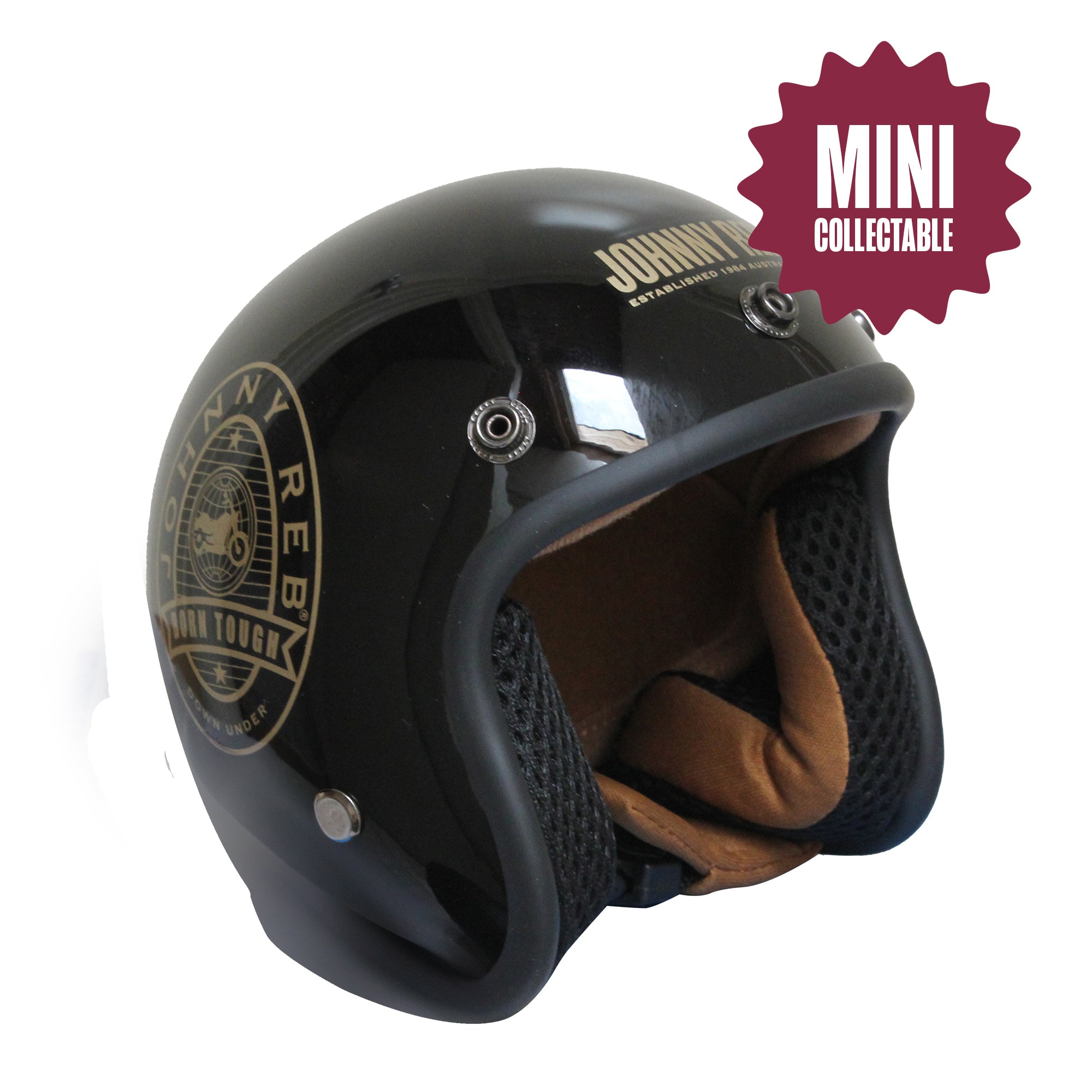 Mini Helmet Collectable - Gold Logo