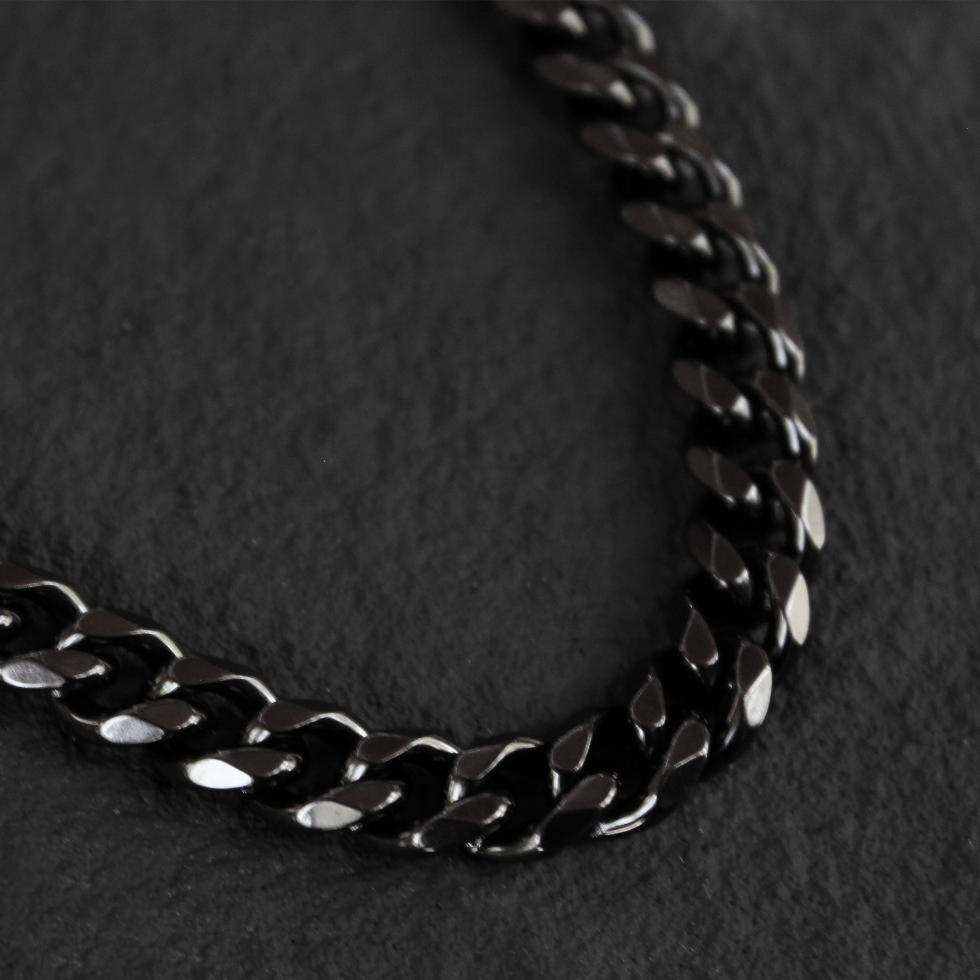 Johnny Reb Chain Necklace - Black 60cm