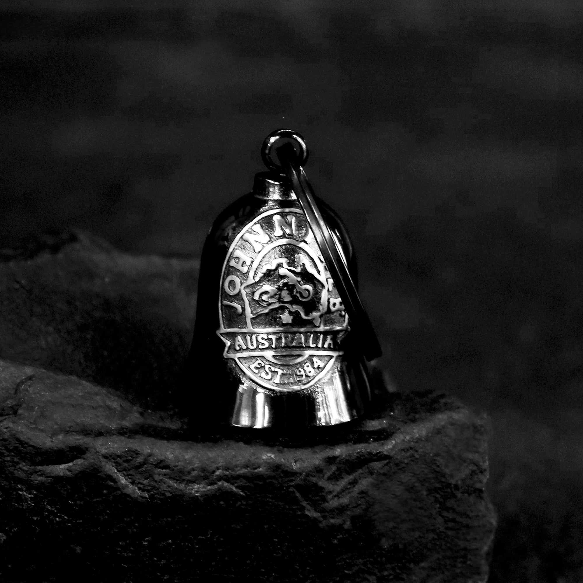 Johnny Reb Logo Ride Bell - Black