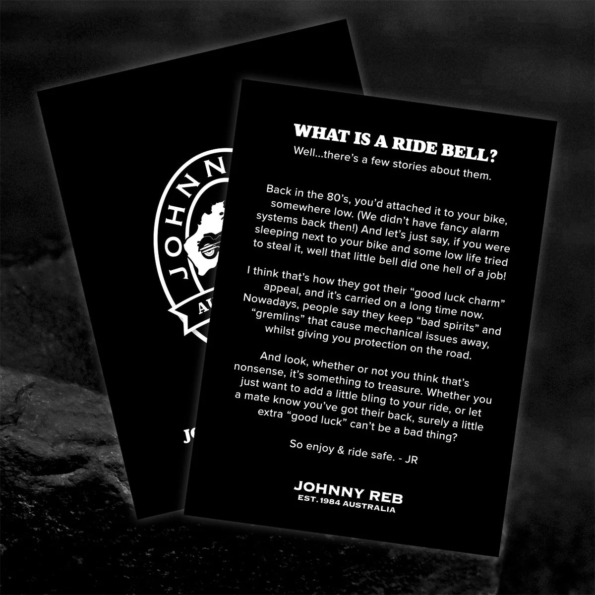 True Blue Ride Bell - Black