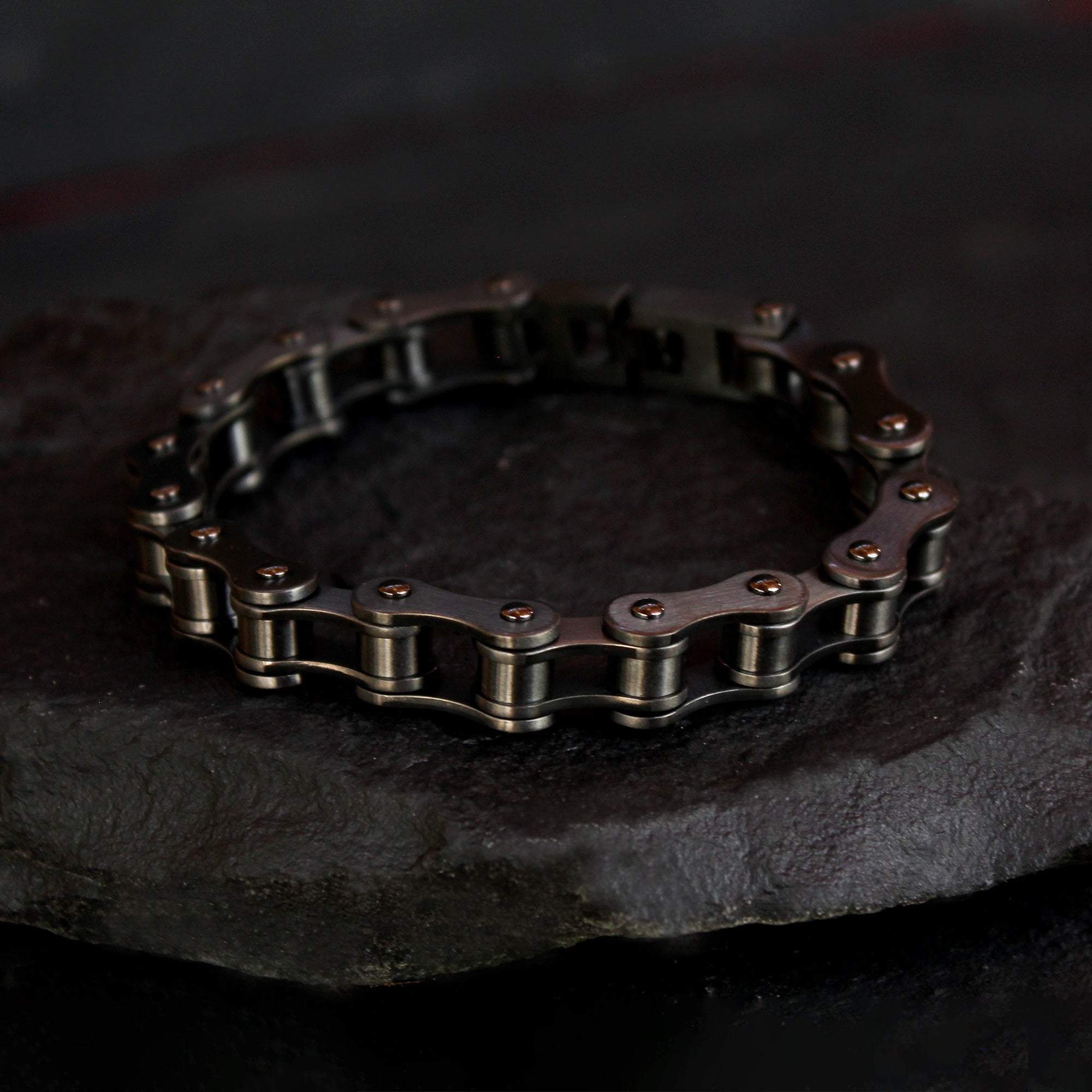 Bike Chain Bracelet - Black