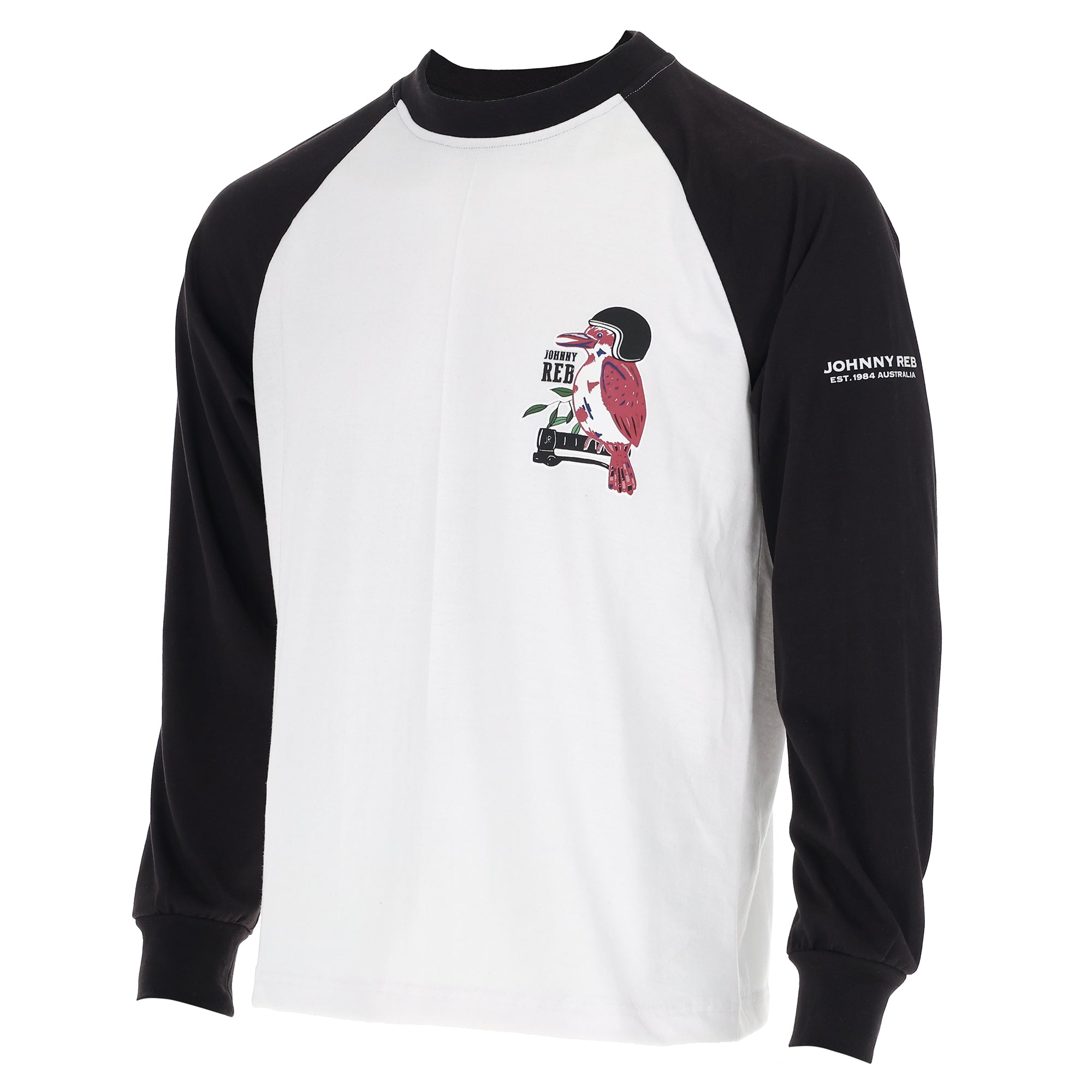 Johnny Reb Riding Kookaburra Long Sleeve T-Shirt