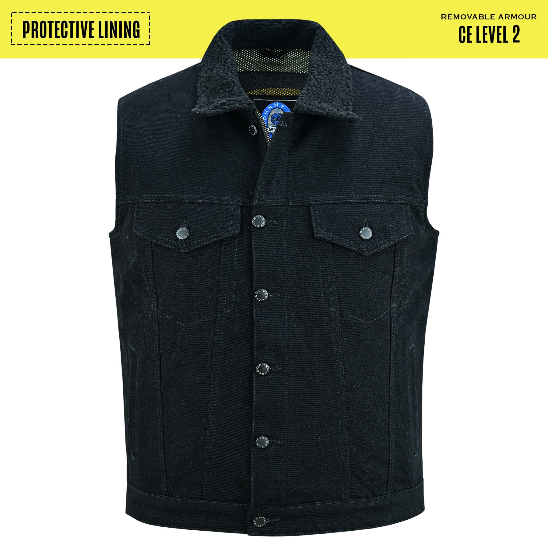 Men's Glenbrook Sherpa Protective Denim Vest