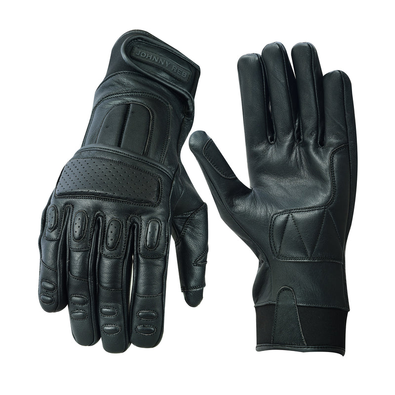 Padded outlet motorcycle gloves